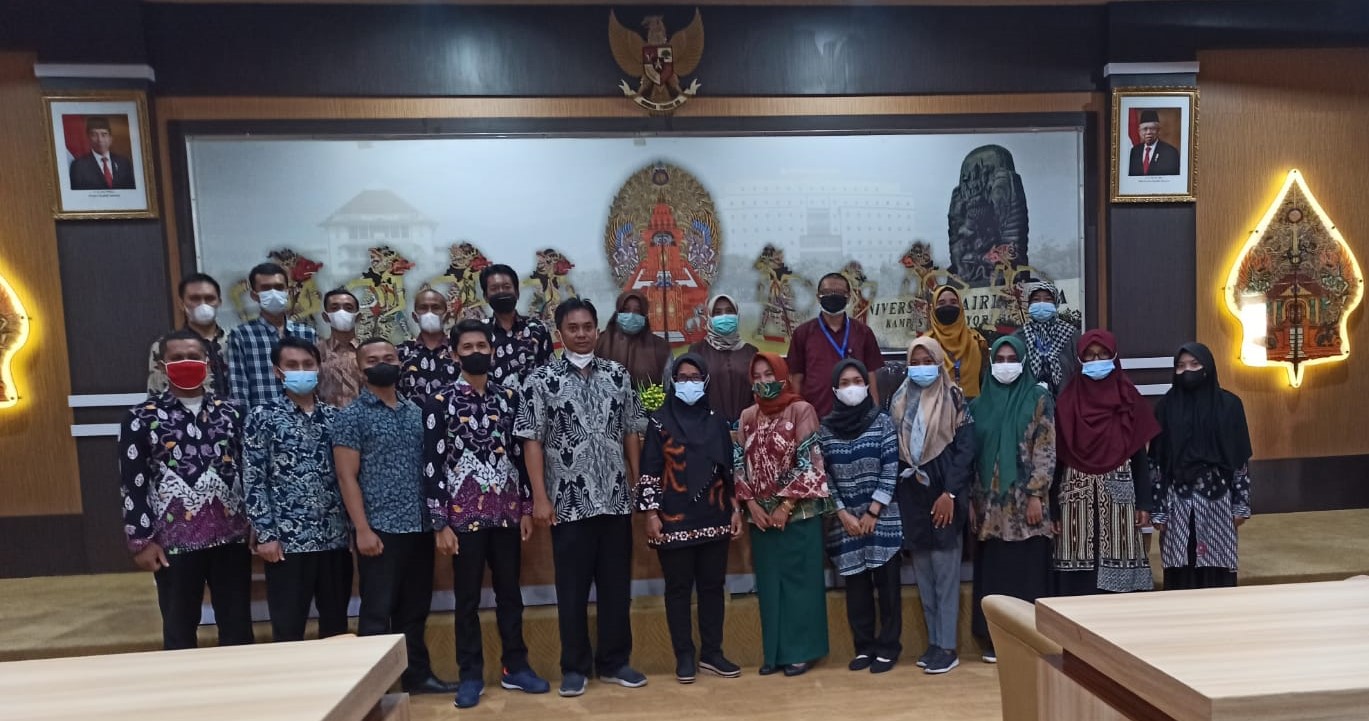 Koordinasi Kelembagaan ke Perpustakaan Universitas Airlangga Surabaya