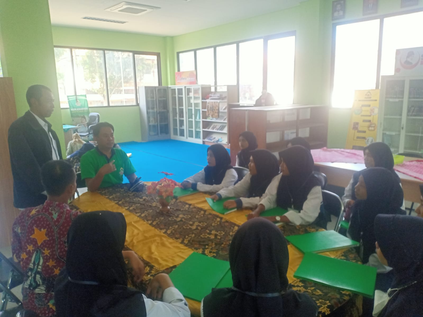 UPT Perpustakaan IAIN Madura Terima Peserta Prakerin dari SMK Islam Tanjung Sampang