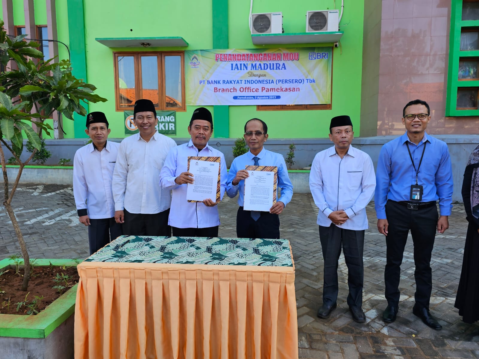 IAIN Madura Menjalin MoU dengan BRI Cabang Pamekasan