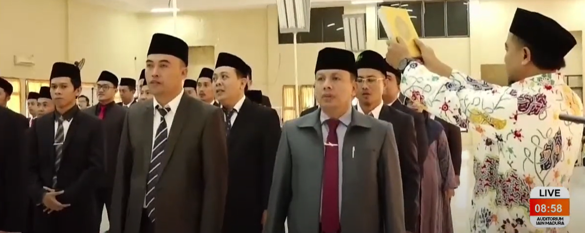 Hairul Agust Cahyono, M. Hum. Kembali Resmi Dilantik Sebagai Kepala UPT Perpustakaan Institut Agama Islam Negeri (IAIN) Madura periode 2022 â€“ 2026