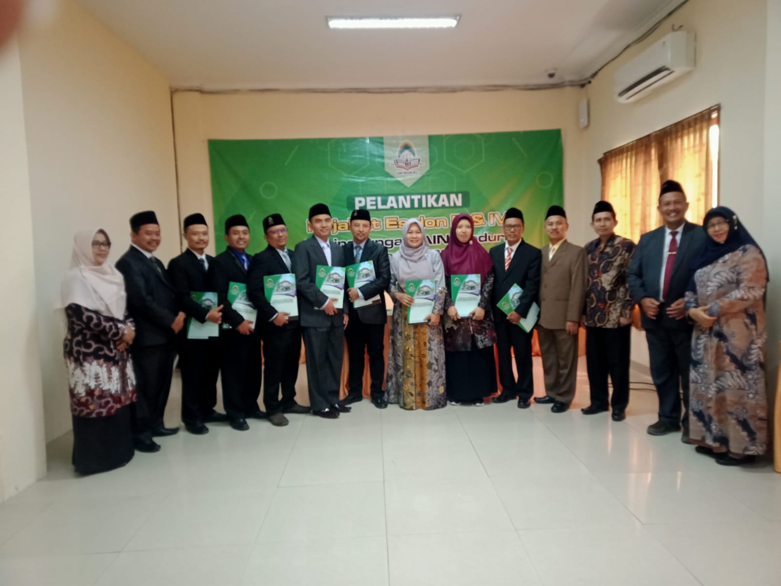 UPT  PERPUSTAKAAN IAIN MADURA TERIMA PEMIMPIN BARU