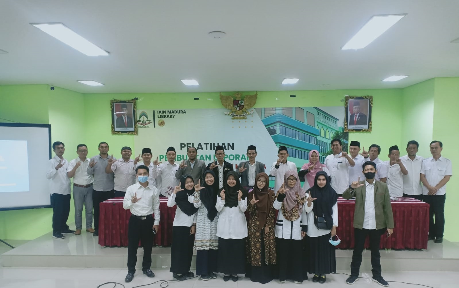 UPT Perpustakaan IAIN Madura Sukses Menyelenggarakan Pelatihan Pembuatan Laporan Perpustakaan