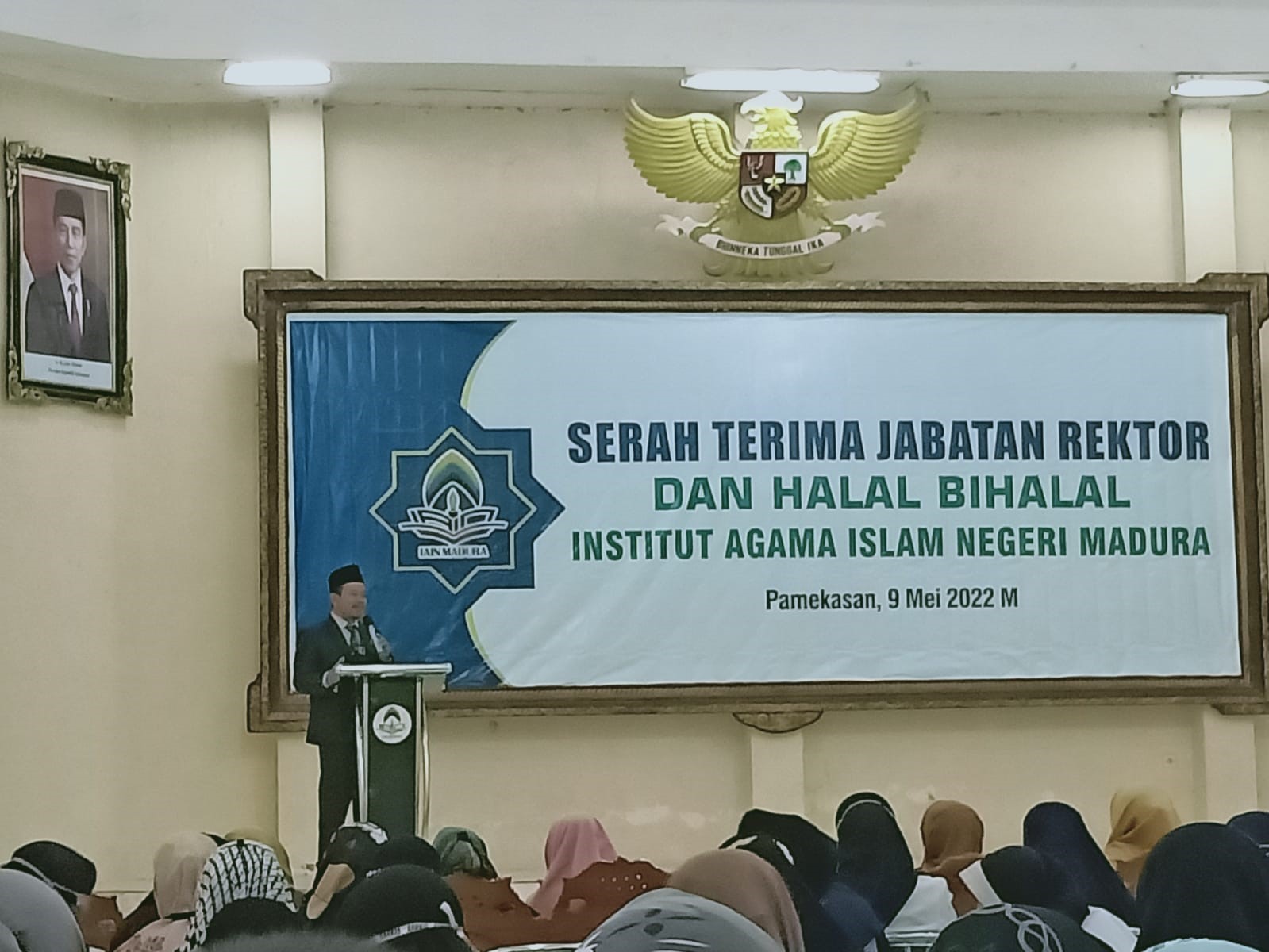 HALAL BIHALAL SERTA SERAH TERIMA JABATAN REKTOR IAIN MADURA 2022-2026