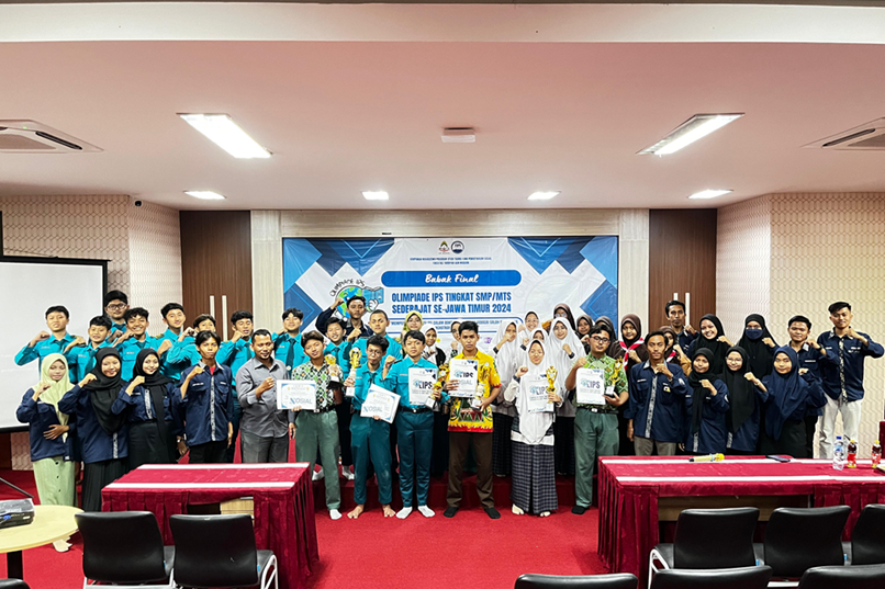 HMPS IPS IAIN Madura Gelar Grand Final Olimpiade IPS Tingkat MTS/SMP Sederajat se-Jawa Timur di Perpustakaan IAIN Madura