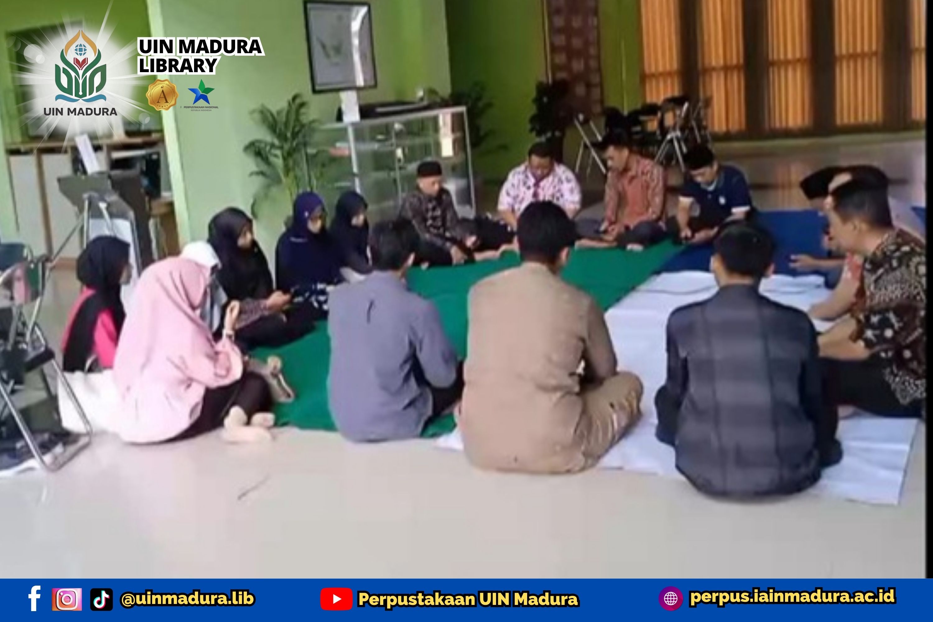 Istighosah Pagi Perpustakaan UIN Madura: Memperkuat Spiritualitas dan Kebersamaan