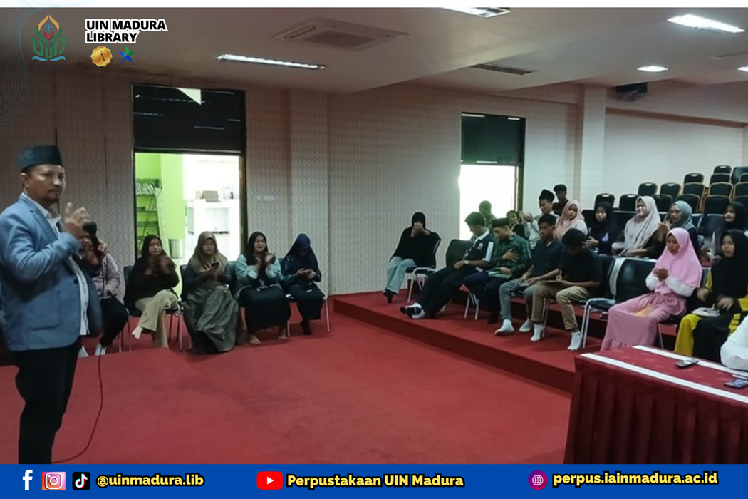 Perpustakaan UIN Madura Hadirkan Stand Up Comedy sebagai Ruang Ekspresi Mahasiswa pada Pekan Kunjung Perpustakaan 2025