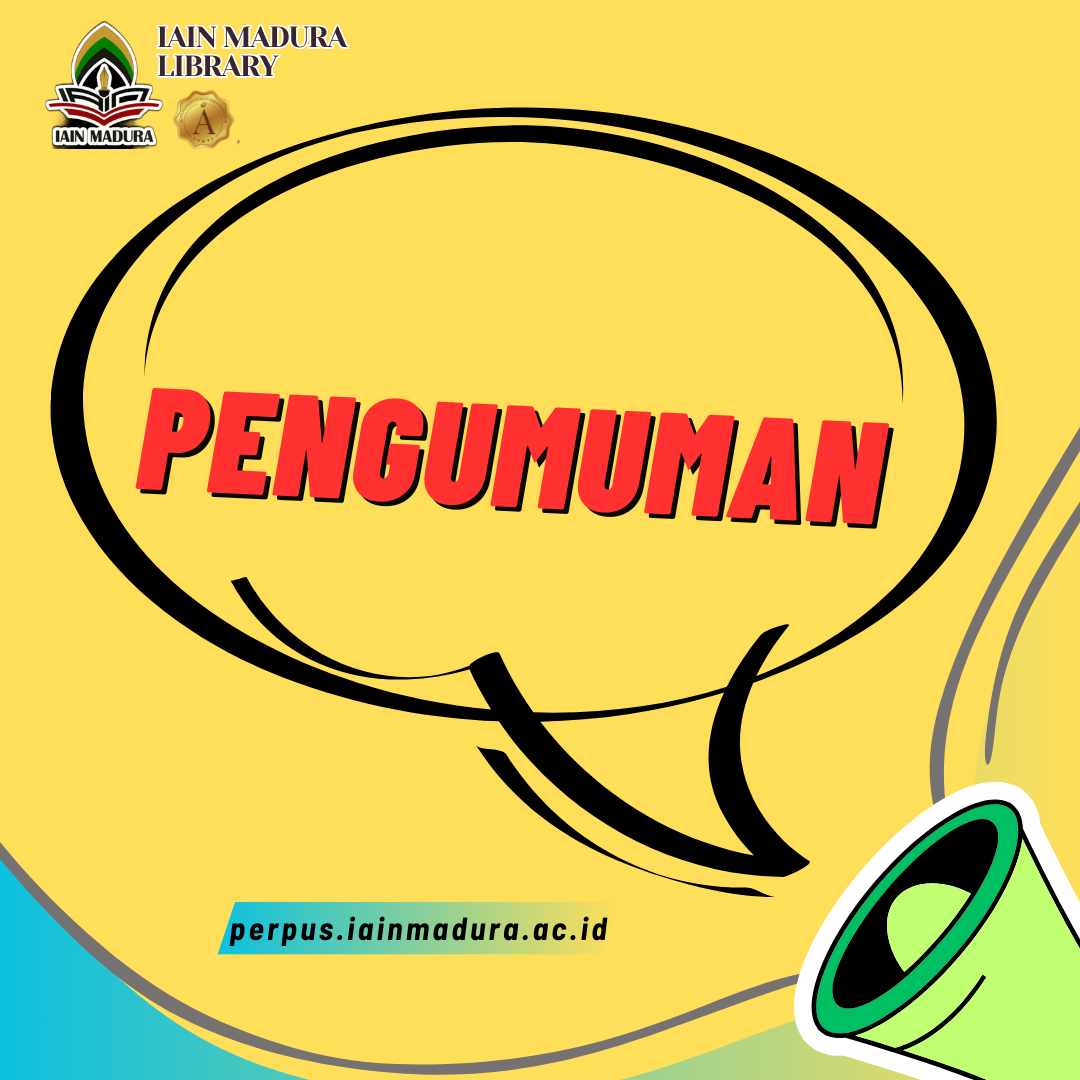 Pengumuman Layanan Perpustakaan Setiap Hari Jum'at WFH Work From Home