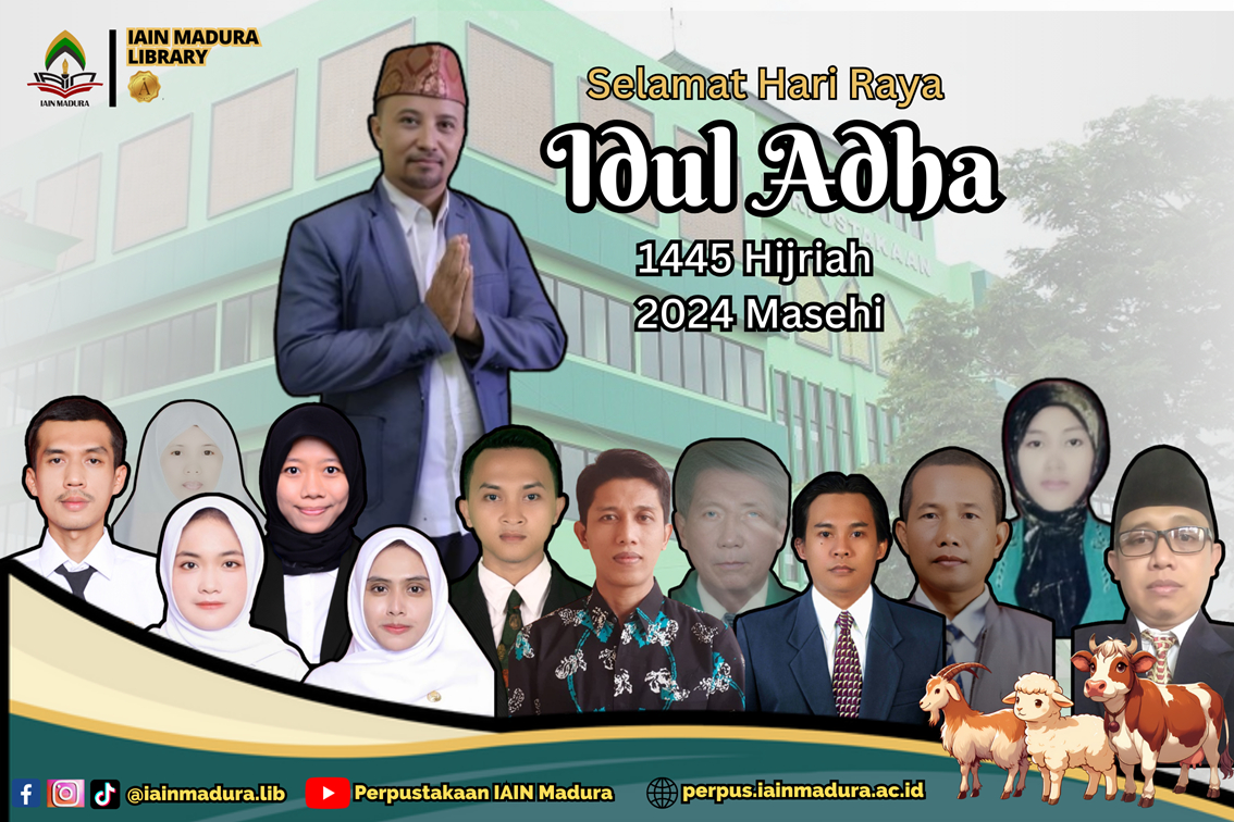 UPT Perpustakaan IAIN Madura Sambut Idul Adha 144 H dengan Doa dan Harapan