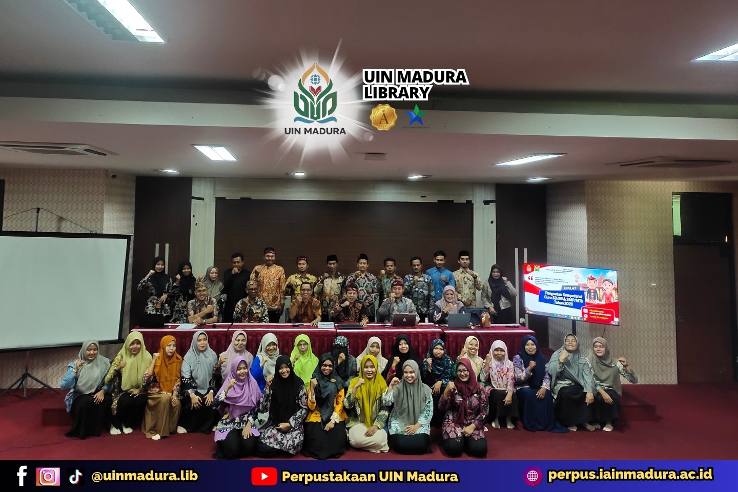 Diklat Pakem Maddhu di Perpustakaan UIN Madura Perkuat Kompetensi Guru dalam Pelestarian Bahasa dan Sastra Madura