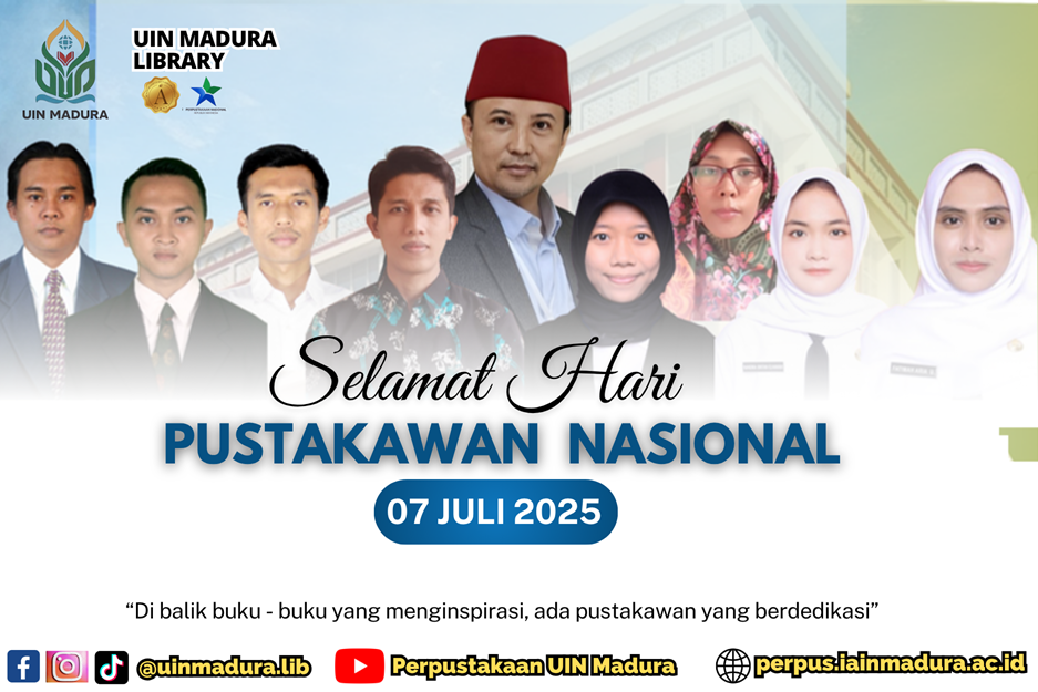 Selamat Hari Pustakawan Nasional 7 Juli 2025