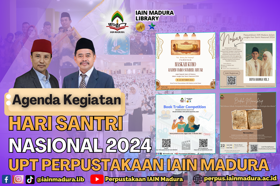 Perpustakaan IAIN Madura Gelar Beragam Agenda Kegiatan Spesial Peringati Hari Santri Nasional 2024