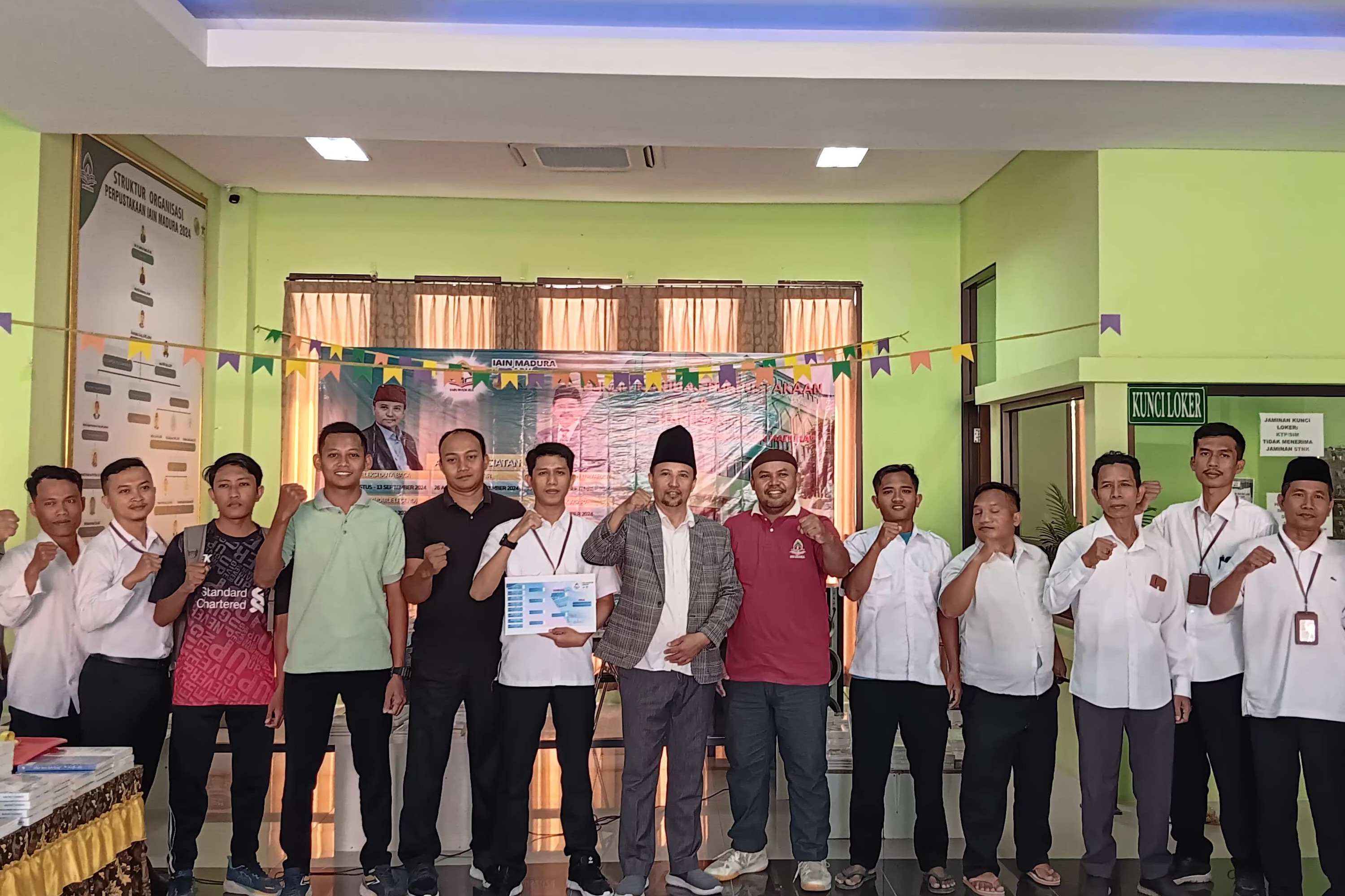 Pekan Kunjung Perpustakaan IAIN Madura dan Hari Santri 2024 : Literasi Menyala Menuju UIN Madura Dimeriahkan dengan Beragam Kegiatan