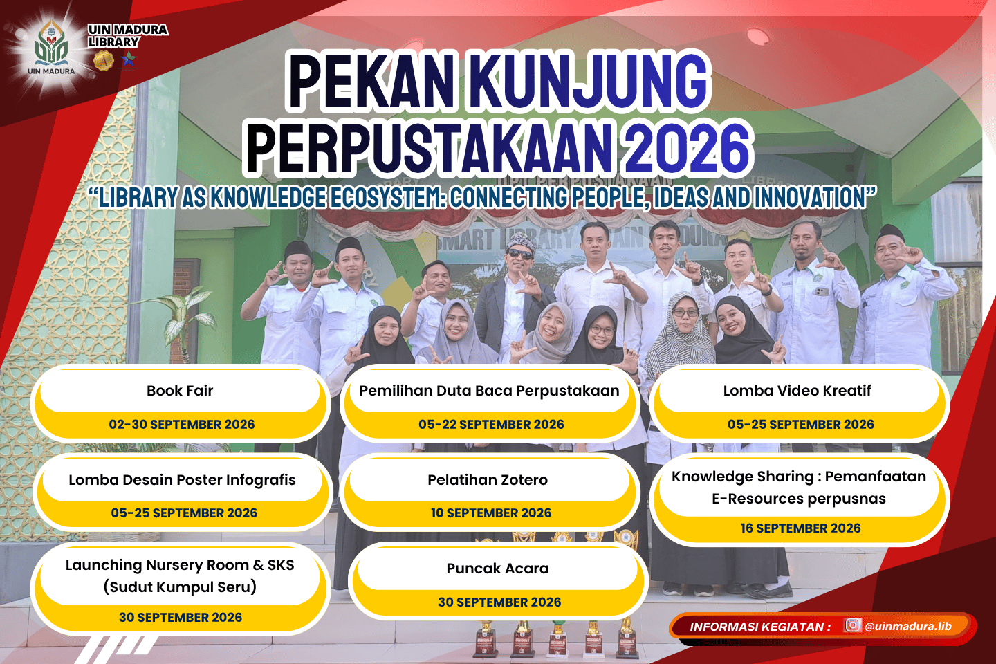 Pekan Kunjung Perpustakaan 2026 Hadirkan Beragam Kegiatan