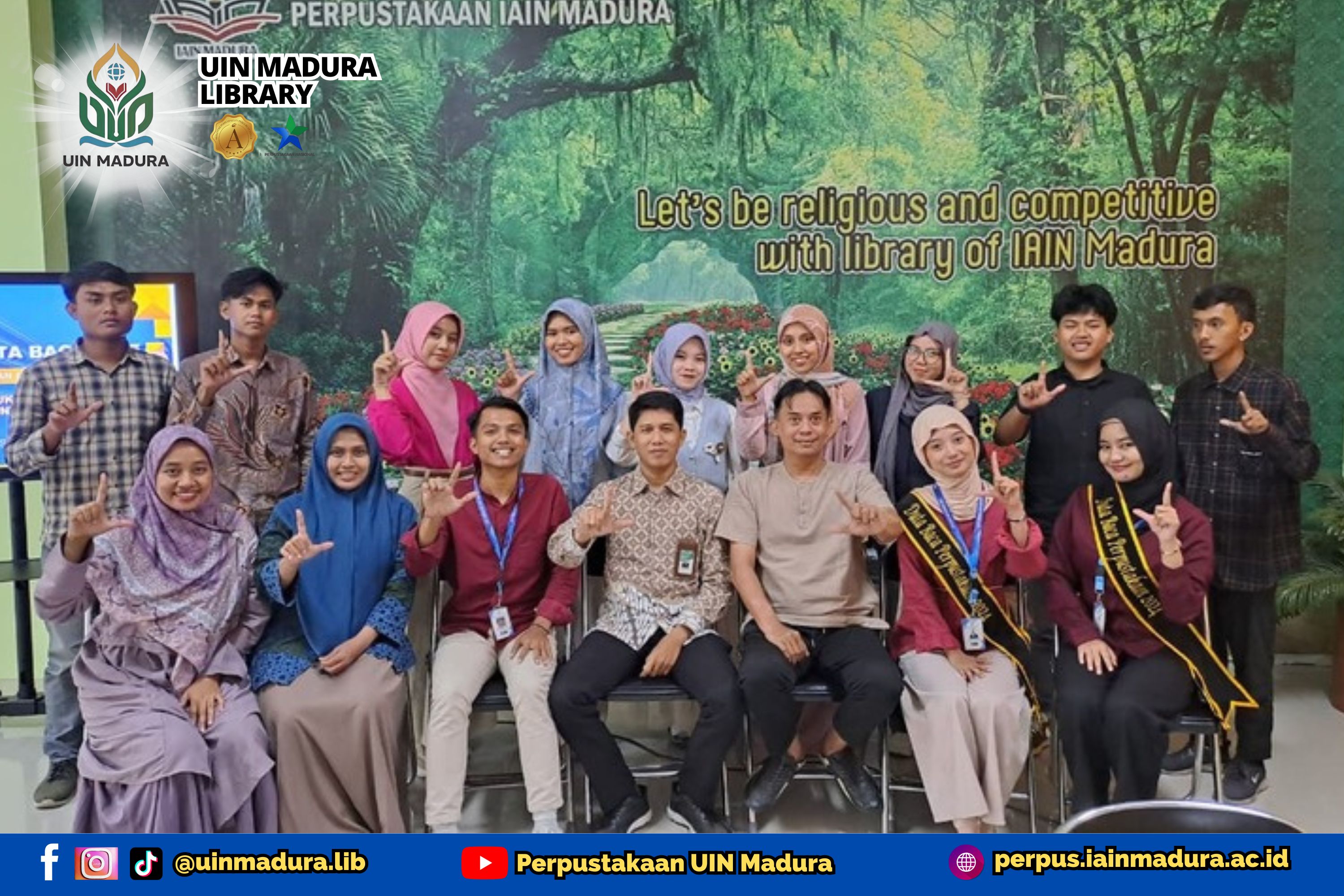 Pekan Kunjung Perpustakaan 2025: UIN Madura Gelar Pemilihan Duta Baca