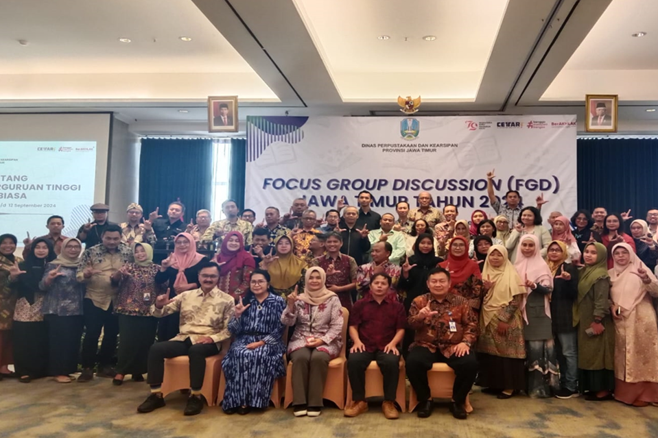 Tingkatkan Inovasi Perpustakaan : Kepala Perpustakaan IAIN Madura Hadiri FGD yang Diselenggarakan oleh Perpustakaan Daerah Provinsi Jawa Timur