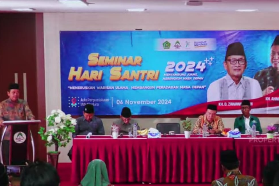 Seminar Kebangsaan di Aula Perpustakaan IAIN Madura: Meneruskan Warisan Ulama, Membangun Peradaban Masa Depan
