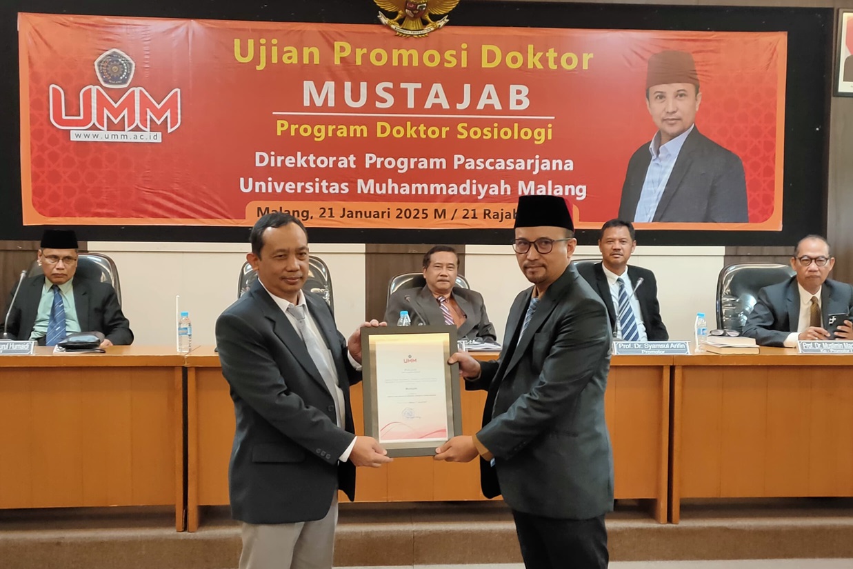 Kepala Perpustakaan IAIN Madura Raih Gelar Doktor Sosiologi