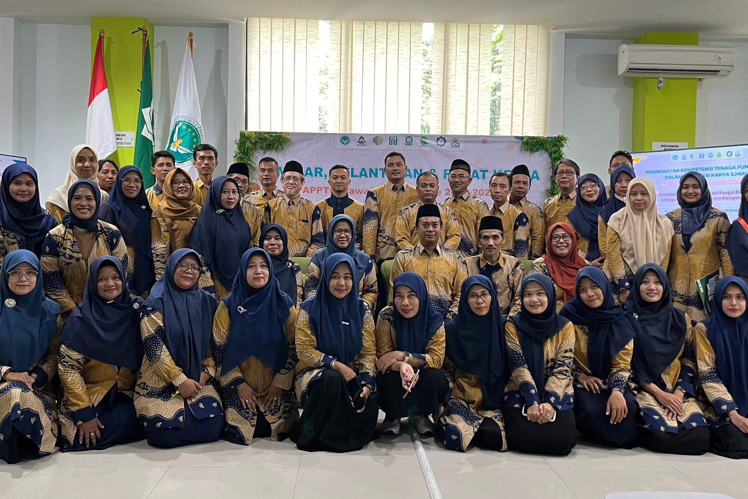 Resmi: Pelantikan Pengurus APPTIS Jatim Periode 2023 â€“ 2027 di Perpustakaan UIN Sunan Ampel Surabaya