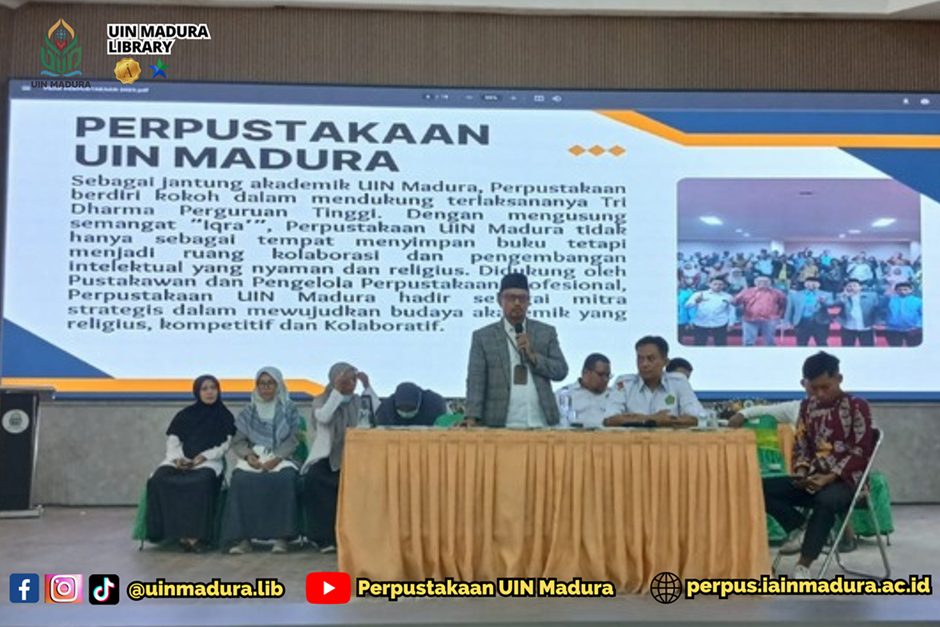 PBAK 2025: Perpustakaan UIN Madura Tanamkan Budaya Literasi