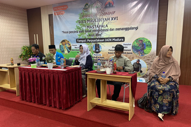 Dies Maulidiyah XVI Mastapala di Perpustakaan IAIN Madura: Edukasi dan Aksi Nyata untuk Lingkungan